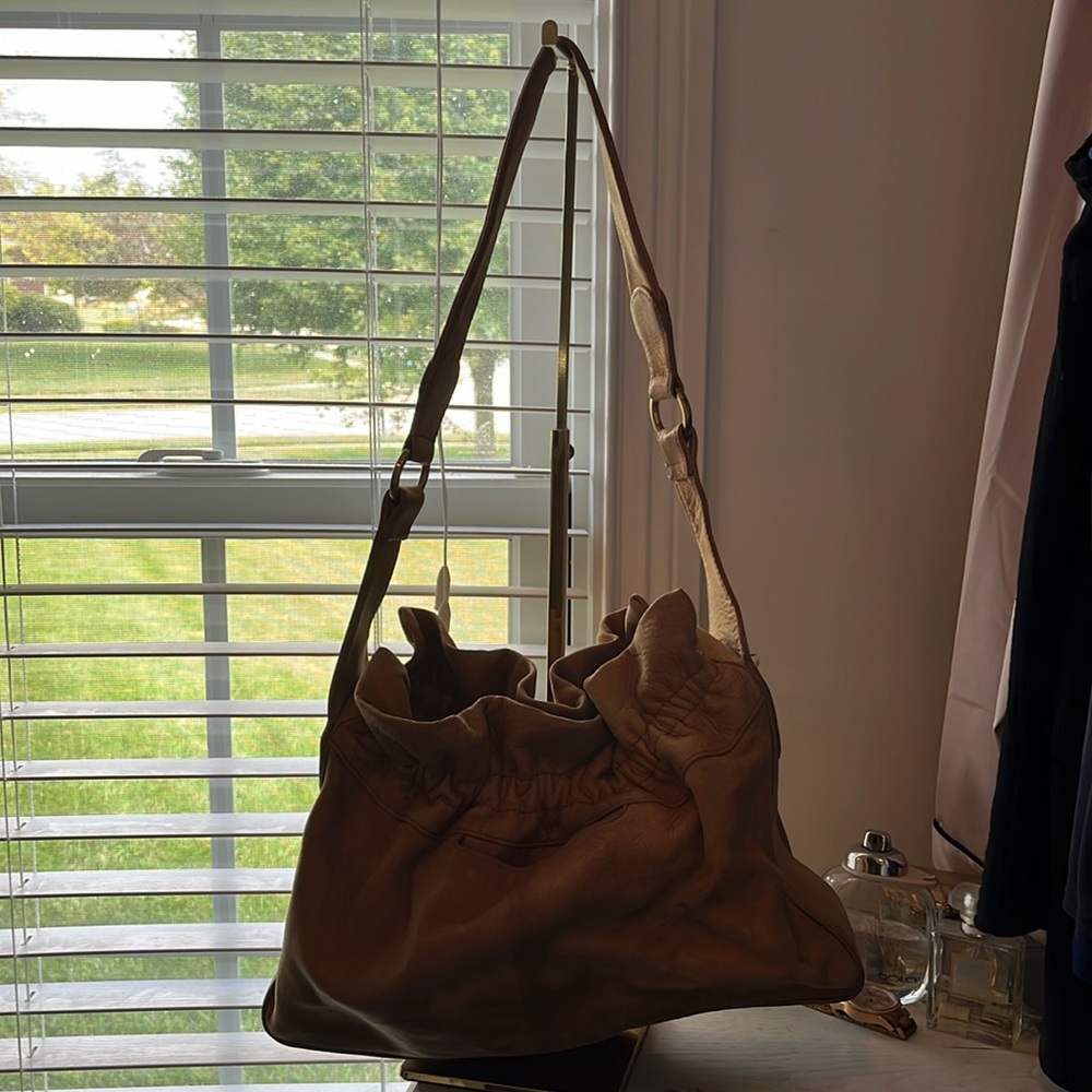 Light brown Hobo ladies bag